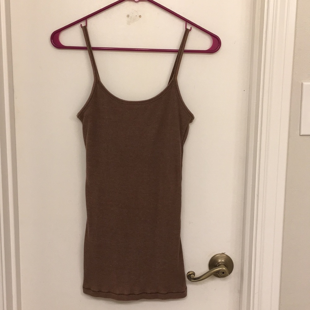 Ribbed Tank (Built-in Bra)